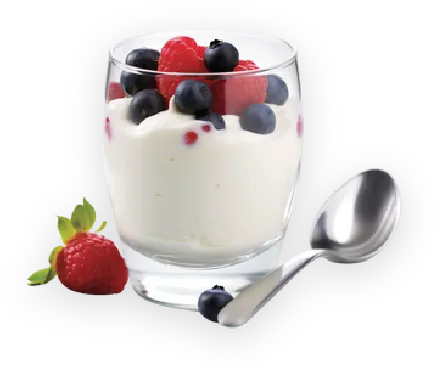 Skyr mit Beeren und Honig