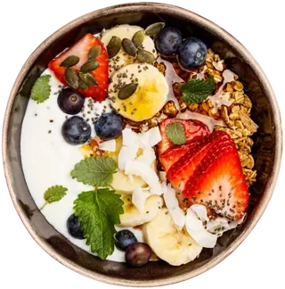 Joghurt-Bowl mit Beeren